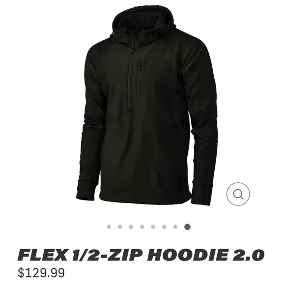 Badlands Flex 1/2 Zip Hoodie - Picture 1 of 5